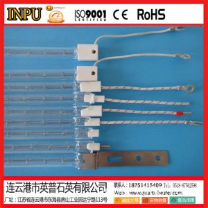 鎢絲速熱管_UV固化燈用石英鎢絲速熱管真空鹵素發熱燈