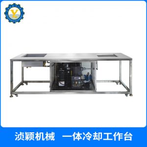冷卻流水線_pvc商標配套隧道爐自動滴塑流水線