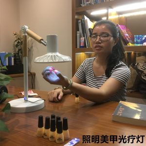 紫外線臺燈_美甲LED臺燈照明紫外線臺燈UVLED美甲燈指甲光療燈UV固化機