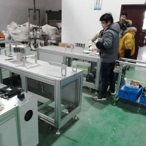 平面口罩機_一次性平面口罩機全自動一拖二生產線折疊