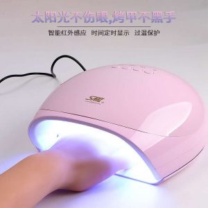 跨境新品68W大功率智能感應自動美甲燈UVLED烘干機S6指甲光療機