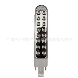 美甲燈燈管批發(fā)美甲u(yù)v電子燈管9w光療燈led美甲燈管